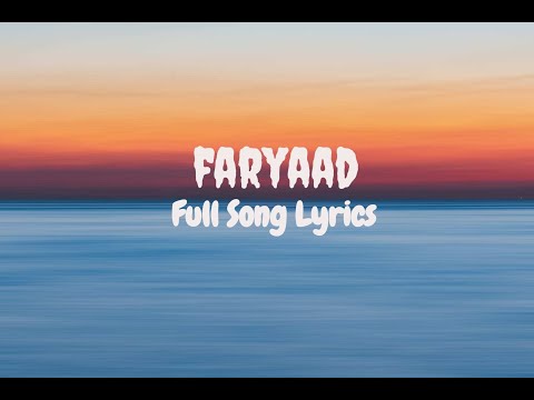 Pakistani Drama Faryaad Full Ost Lyrics
