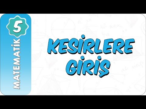 5. Sınıf Matematik | Kesirlere Giriş