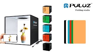 PULUZ 30cm Folding High 97 CRI Ring Light Photo Lighting Studio Shooting Tent Box Kit screenshot 5