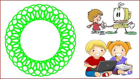 Sử dụng câu lệnh lặp (Repeat) trong logo để vẽ hình vương miện.