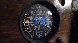 Zenith Tombstone Tube Radio-Ebay Listing