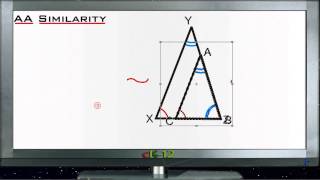 Triangle AA Similarity: Lesson (Basic Geometry Concepts)