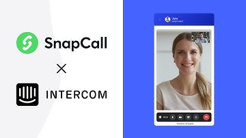 SnapCall + Intercom: Start a video call with your customers right inside the chat and messaging