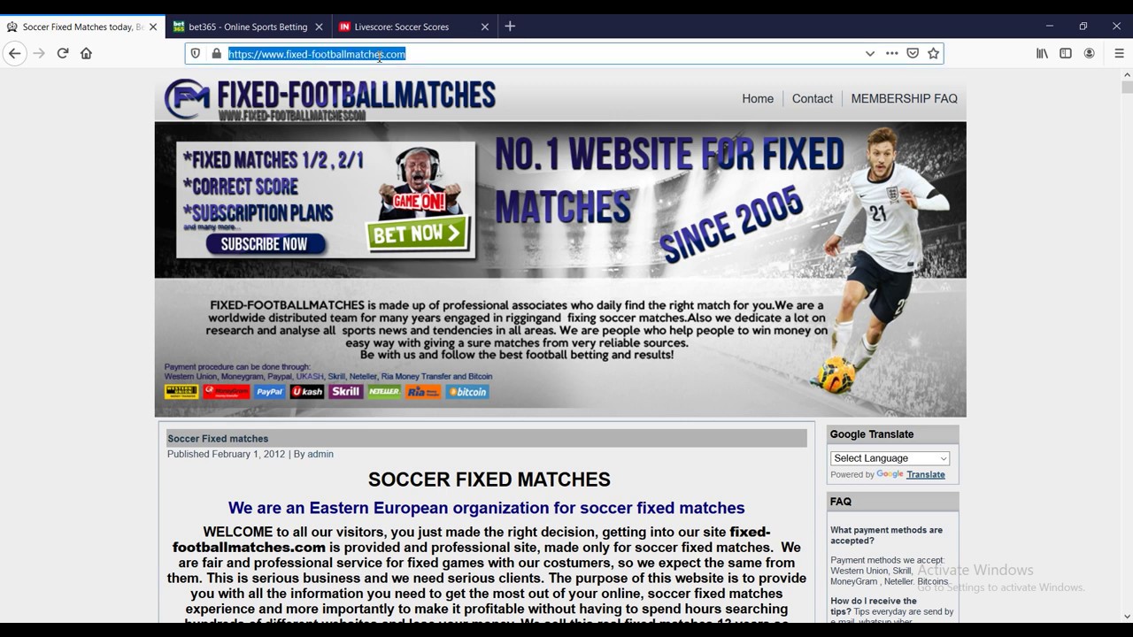 Www fixed footballmatches Fixed Match 29 02 2020 YouTube