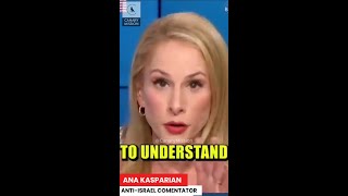Ana Kasparian’s Unhinged Anti-Israel Rant Exposes Her Real Views on Jews