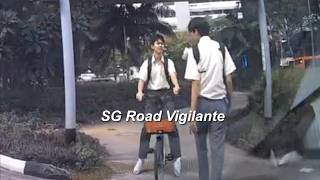 14jul2026 1braddell road cyclist sending his friend to meet camcar headon 14jul2026 1braddell road cyclist sending his friend to meet camcar headon