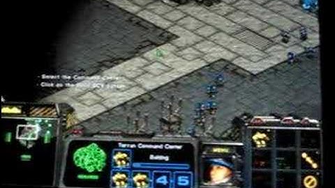 Starcraft on touchscreen