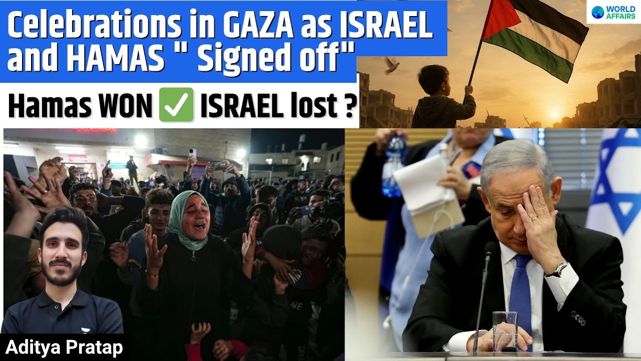 Israel & Hamas Agree to Trump’s Gaza Peace Plan | Historic Ceasefire Announced