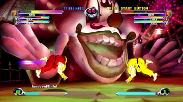 Marvel VS Capcom 2 (Xbox 360) Arcade Mode as Guile, Charlie & Ken