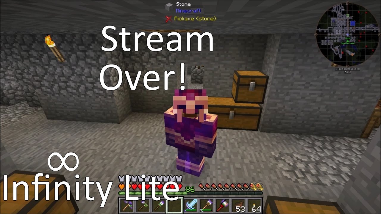 Minecraft FTB Infinity Lite - Stream Over! - YouTube