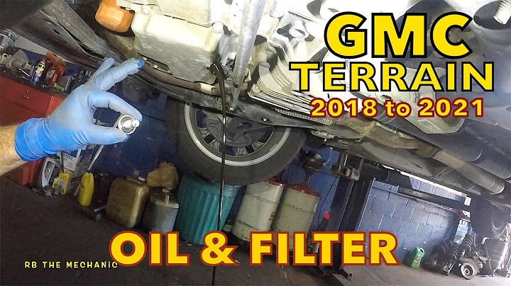 Oil filter for 2022 gmc terrain