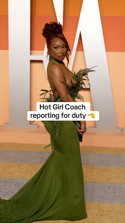 Megan Thee Stallion's 'Poison Ivy' Inspired Look At 2025 Vanity Fair Oscar Party | Billboard #Shorts