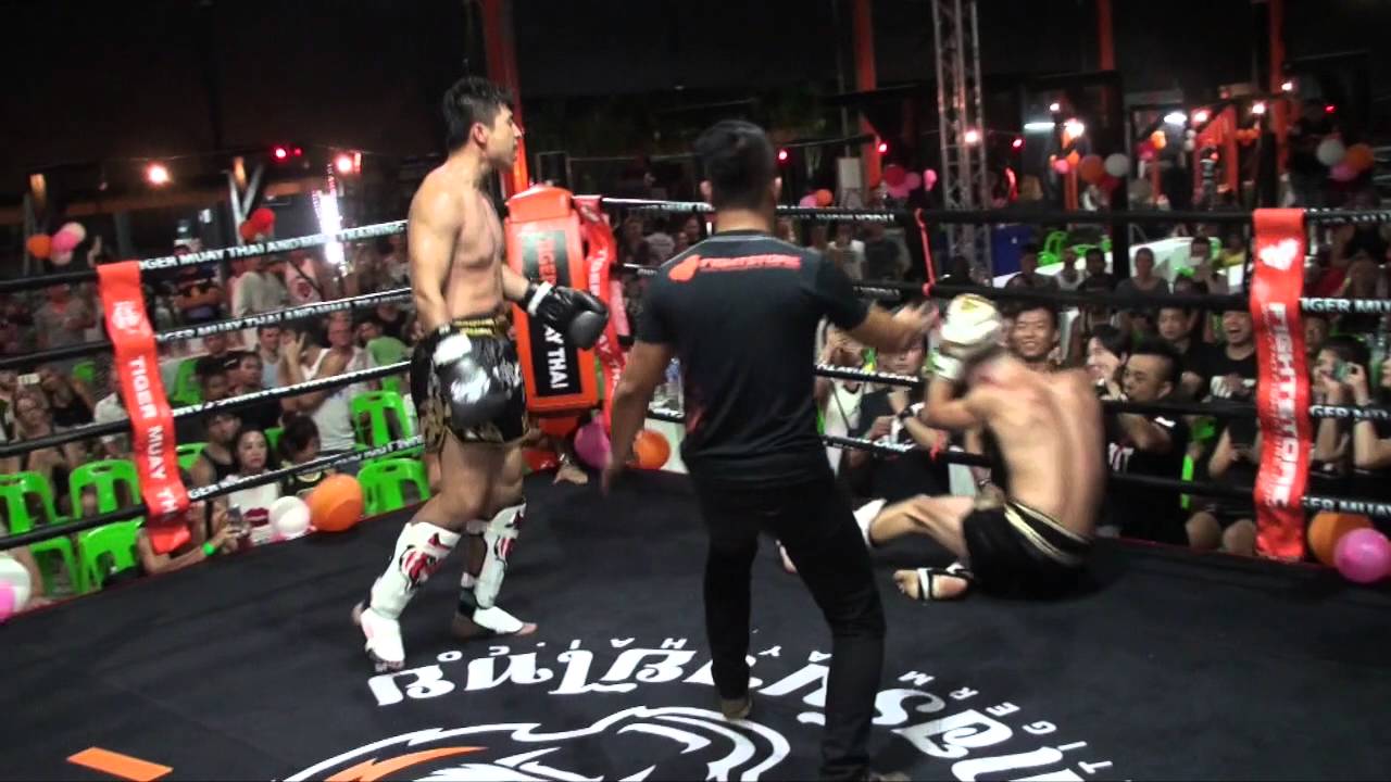 BBQ Beatdown 95: Li Meng (China) vs Karlis (Latvia) fighting