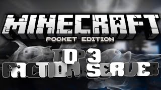 Best 0.14.0 Servers!!! - Minecraft PE Top 3 Faction Servers (MCPE Review)