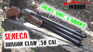 Seneca Dragon Claw .50 Caliber PCP | Shoots Solids, Shot, and Arrows!