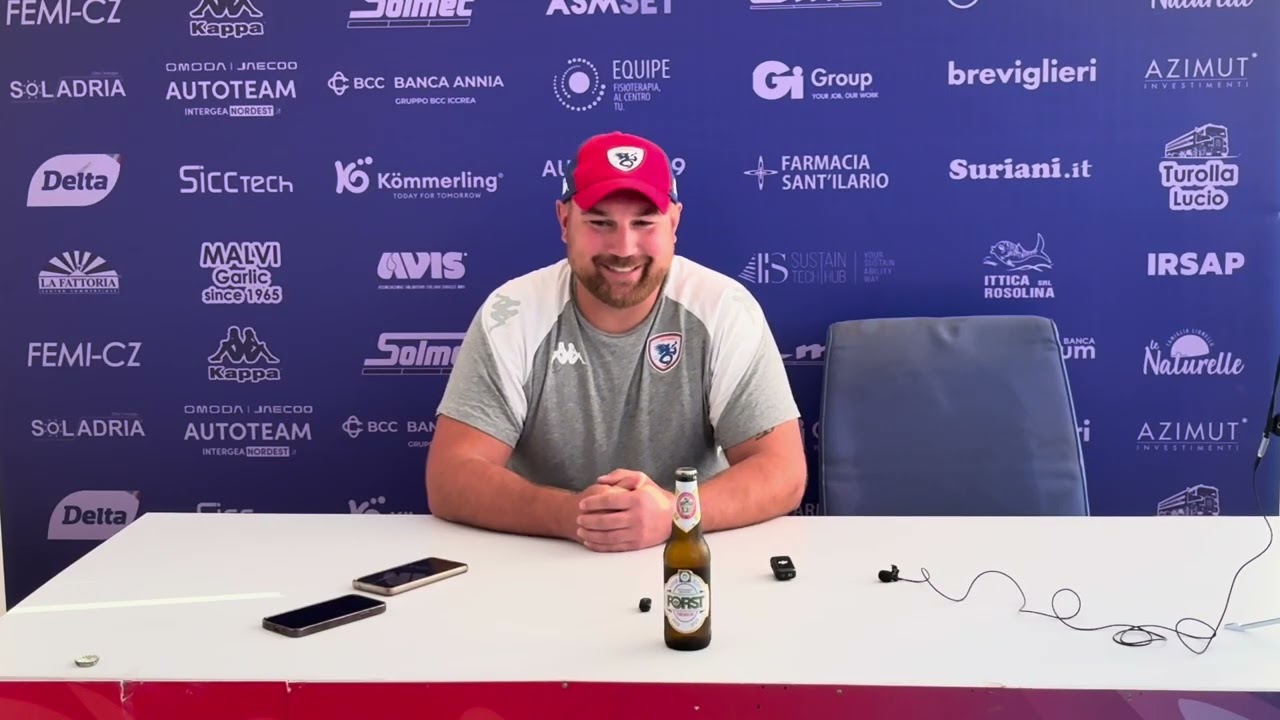 Conferenza Stampa @RugbyRovigoDelta vs @sitavrugbylyons5234 #rugby #riseofrugby #sports