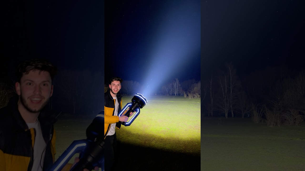 Самый яркий фонарик в мире!