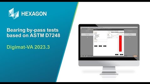 Bearing bypass interaction tests in Digimat-VA