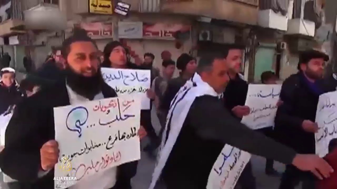 سكان حلب يرفضون قرار الأمم المتحدة