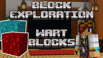 Nether and Warped Wart | Block Exploration Video