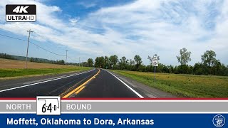 Oklahoma Highway 64D: Moffett to Dora | Drive Americas Highways 🚙