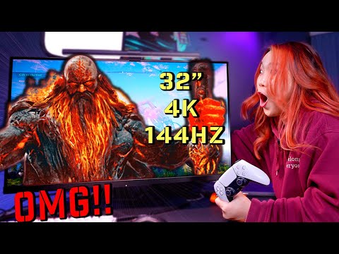 Ultimate 4K Gaming Monitor!! MSI MPG321UR-QD (32”, 4K, 144Hz BEAST)