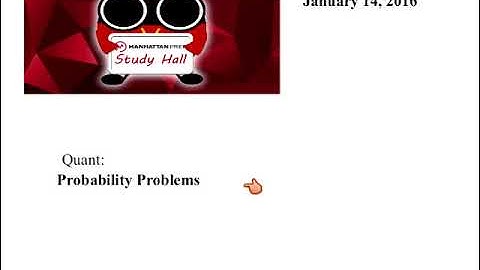 62. Probability Problems-Thursdays with Ron-January 14, 2016