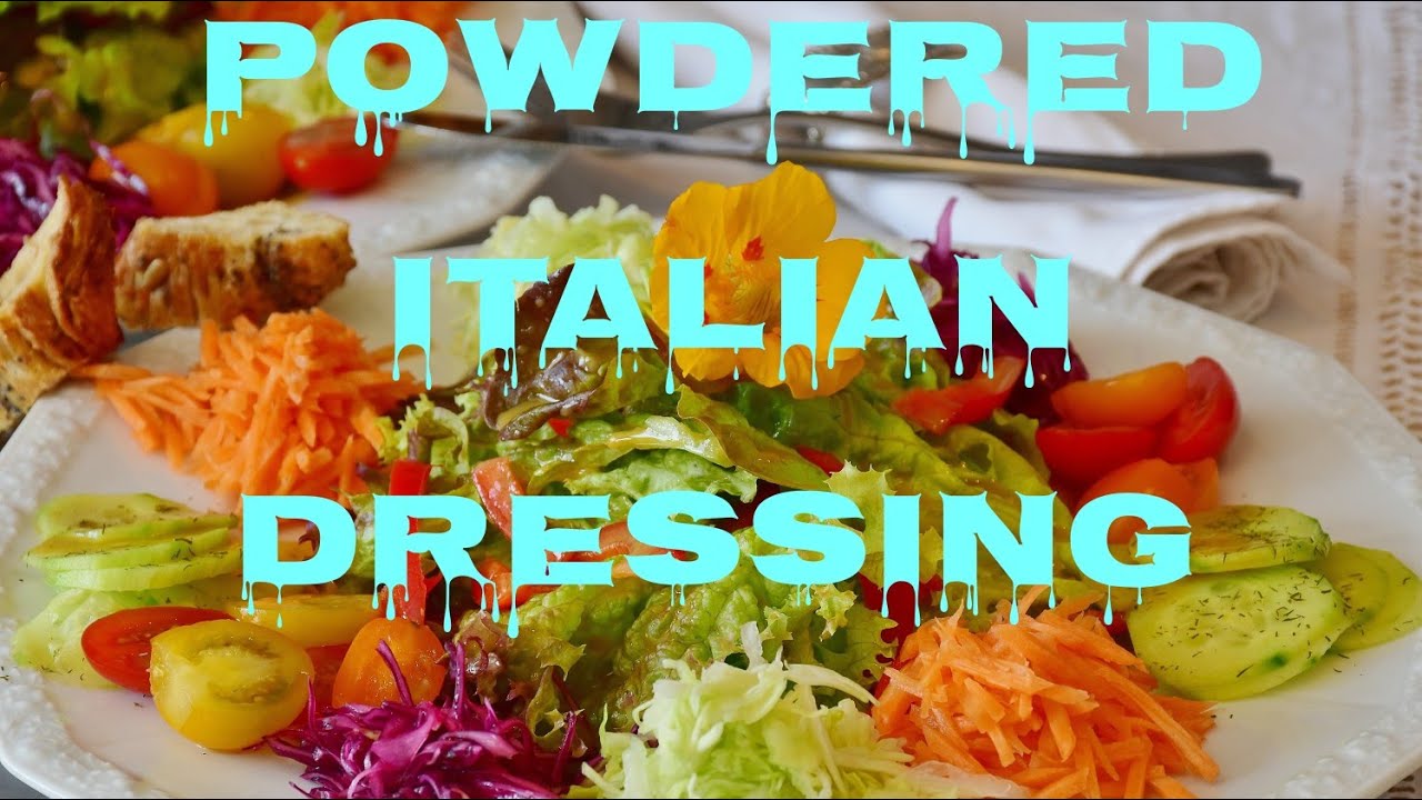 Italian Powder Homemade Italian Dressing/ Powdered Italian Dressing 🥗 #italiandressing ...