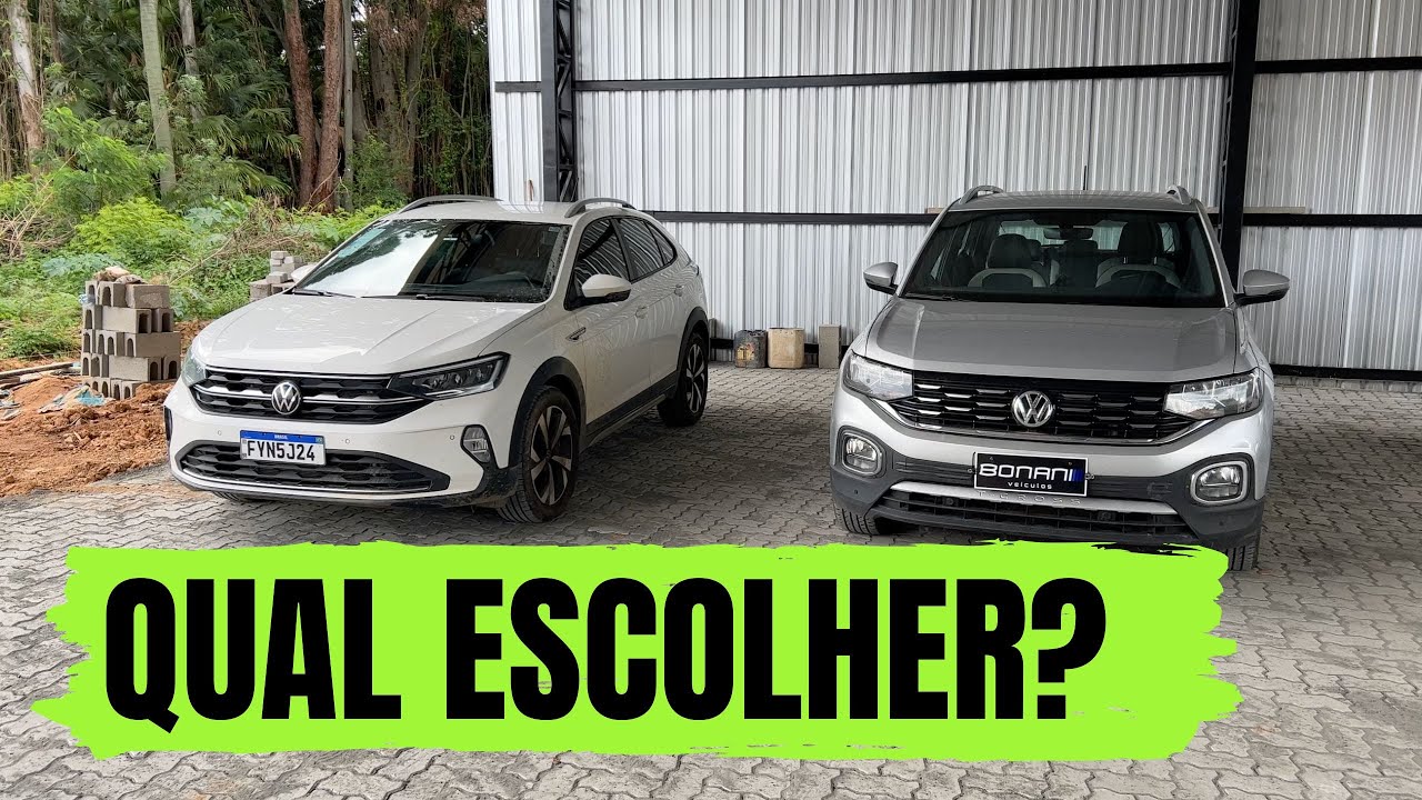 Comparativo: VW Nivus x T-Cross são rivais de berço. Qual leva a melhor?