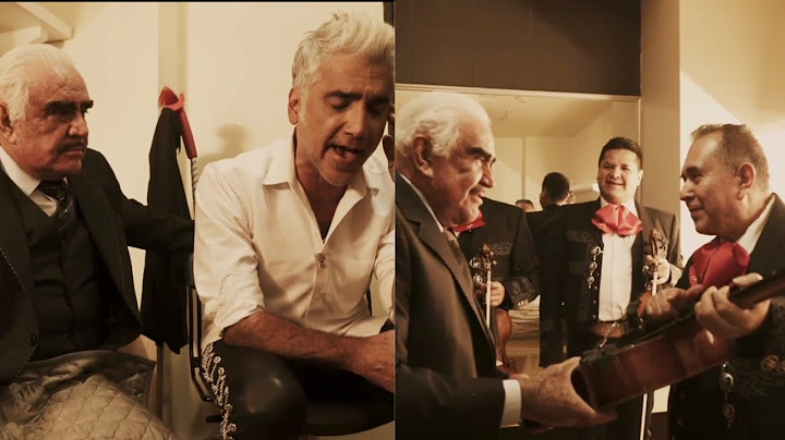 El día que Vicente Fernández sorprendió a Alejandro y los músicos en el camerino de Guadalajara.