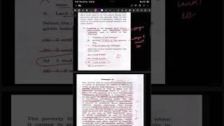 upsc Reading comprehension trick #csat #ias #readingcomprehension