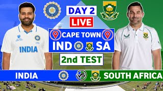 India vs South Africa 2nd Test Day 2 Live Scores | IND vs SA 2nd Test Day 2 Live Scores & Commentary