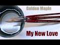 Колонковые Акварельные Кисточки Golden Maple