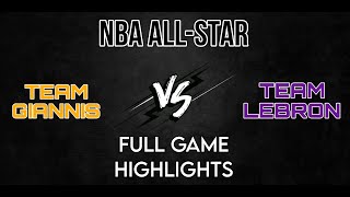 NBA ALL STAR Full Game Highlights | TEAM GIANNIS vs TEAM LEBRON | Feb 19, 2023
