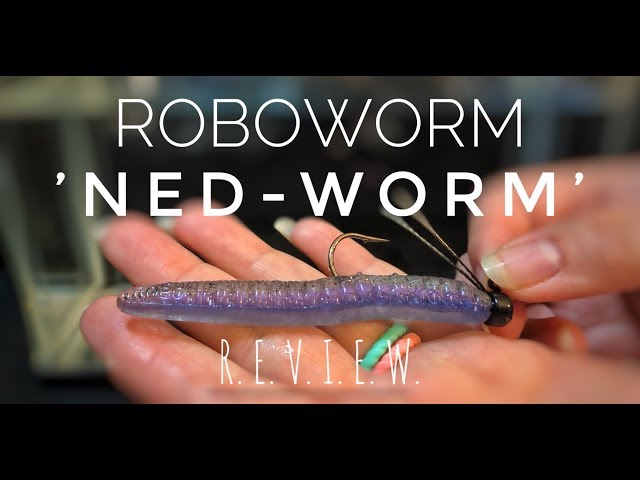 Roboworm 'Ned-Worm' REVIEW!! (Better than the Z-Man??) +