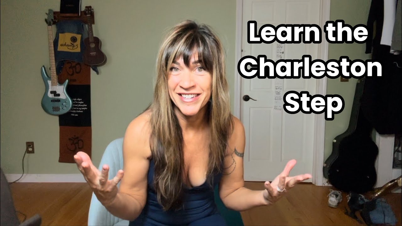 How to Do the Charleston Step | Beginner Shuffle Dance Tutorial (Slow Breakdown)