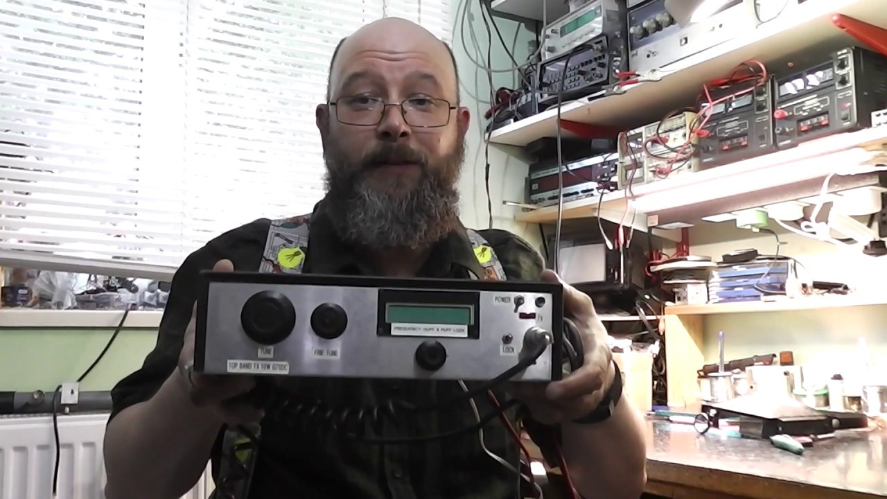 Homebrew Top Band (160M) Radio Transmitter teardown.