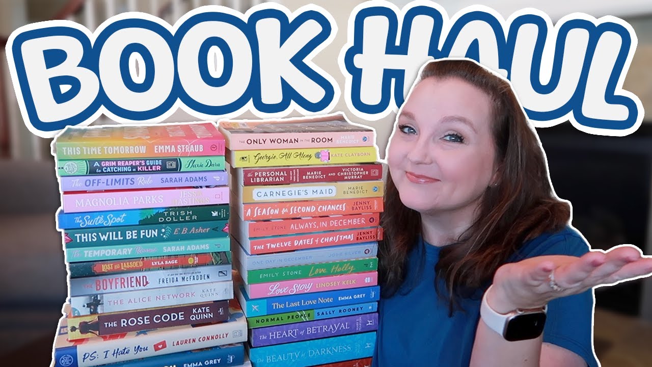 MASSIVE BOOK HAUL 📚📦 30 Books | B&N + Amazon + Half Price Books - YouTube