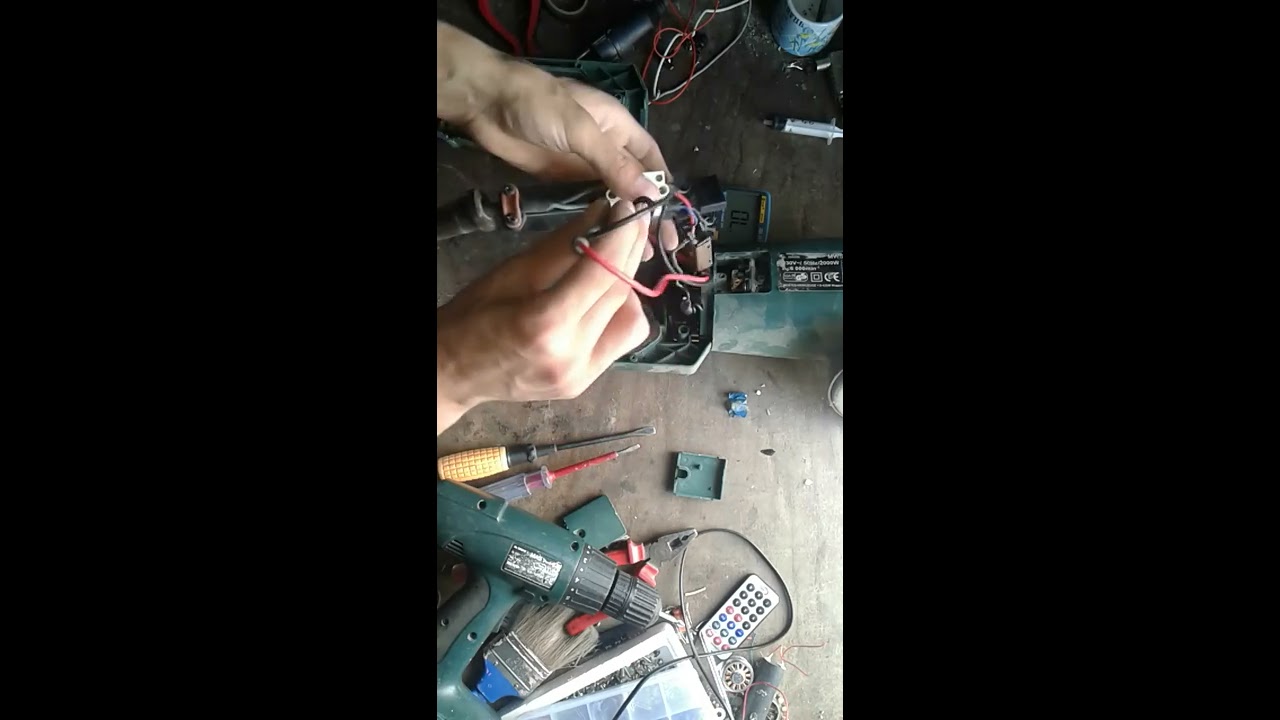 Troubleshoot Big Angle Grinder Repair Switch Problems Youtube