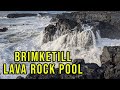 Brimketill Lava Rock Pool Ocean Video | Iceland 2021 [4K]