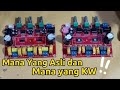 Perbandingan suara amplifier subwoofer class d tpa3116d2 yang asli dan kw