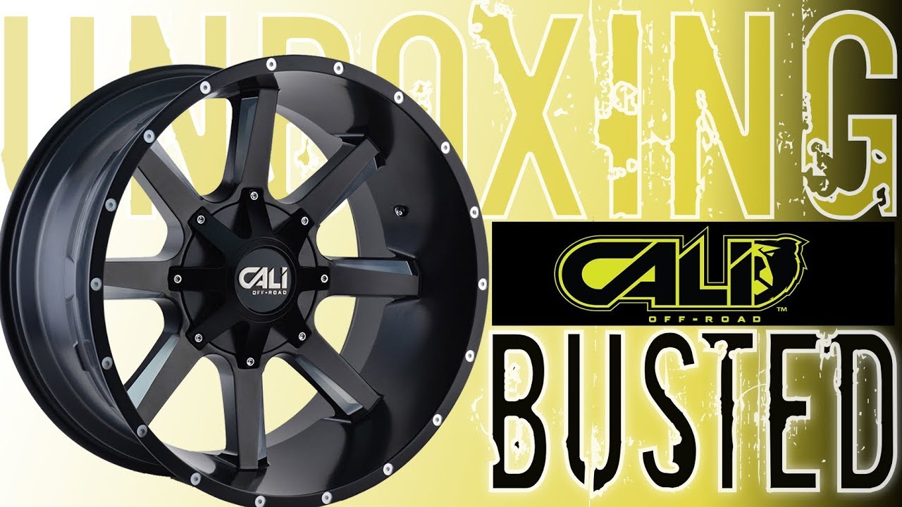 Cali Off-Road Busted 20x9 +18 Wheel Rim Unboxing