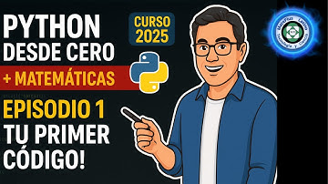 Aprende Python DESDE CERO con Matemáticas FÁCILES