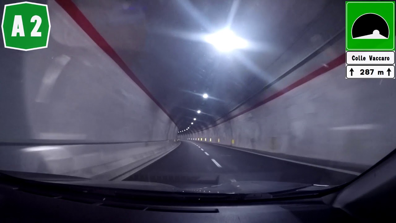 Autostrada A2 tratto Campotenese-Sibari 10/12/2017