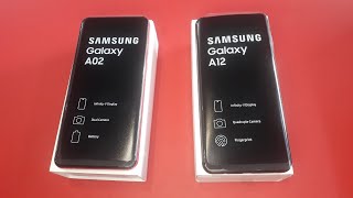 Samsung Galaxy A12 vs Samsung Galaxy A02 comparaison