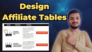 How to create Amazon Affiliate Table Wordpress