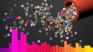 Marbles vs Music - Visualizer Bars Battle Royale by DoodleChaos 2,991,598 views 1 year ago 4 minutes, 11 seconds