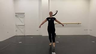 Primary Ballet   Spring points and springs from foot to foot