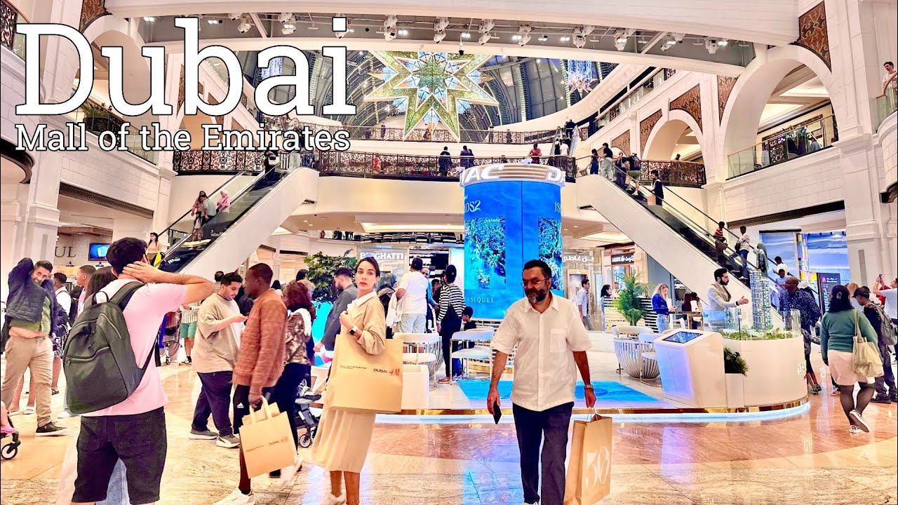 MALL OF THE EMIRATES DUBAI 2026 | ULTIMATE 4K 60FPS WALKING TOUR | MOST CROWDED AREAS & LUXURY VIBES