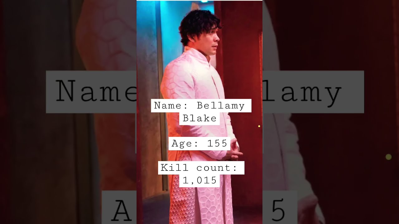 Bellamy Blake Seasons 1 7 The 100 